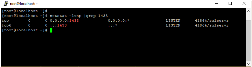 Microsoft SQL Server จะใช้ TCP Port หมายเลข 1433 เป็นค่าตั้งต้นสำหรับ Default Instance