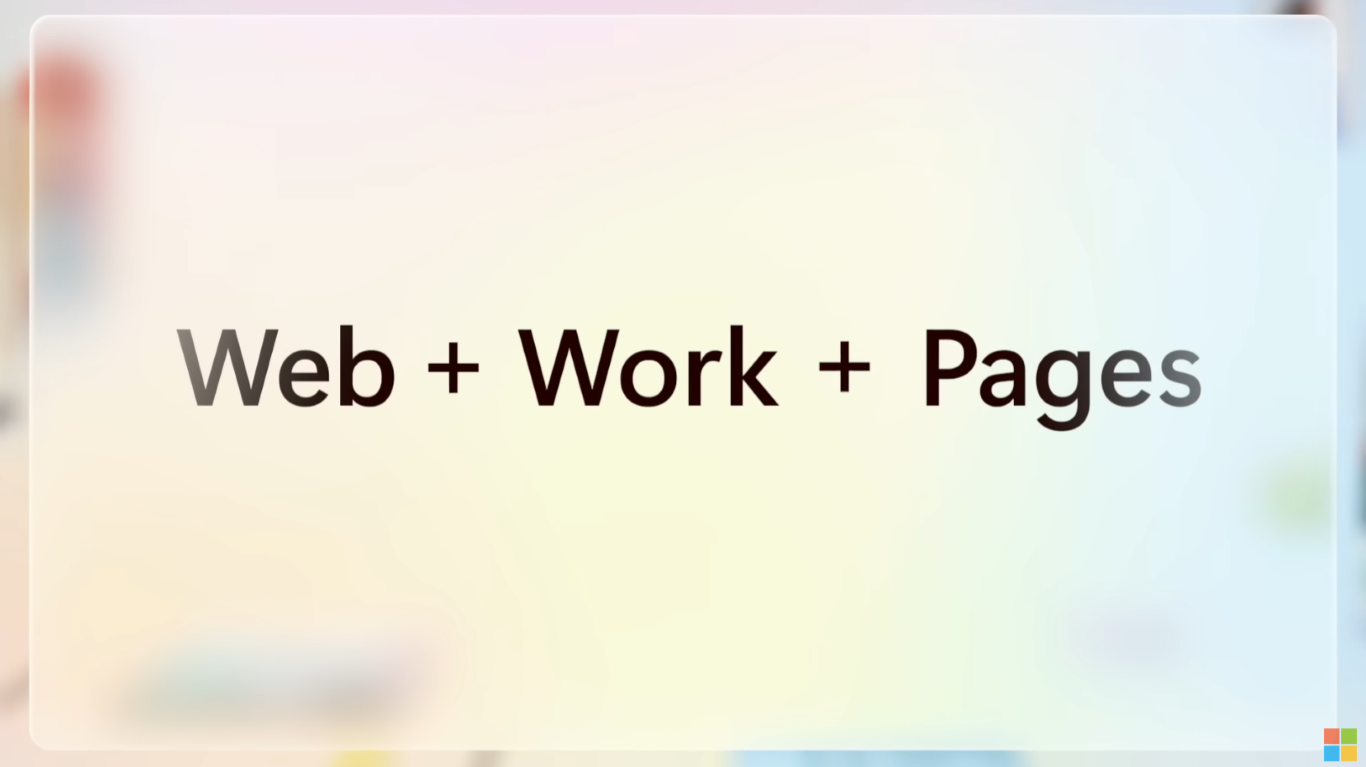 Web  + Work + Pages 3 ช่องทางหลักที่จะกลายเป็นระบบใหม่ของ AI ในการทำงานขององค์กร