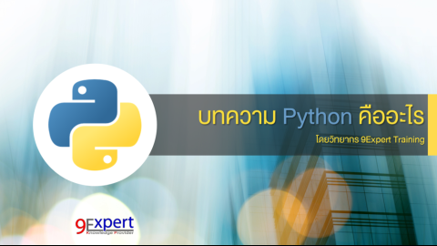 ภาษาโปรแกรม Python คืออะไร ?