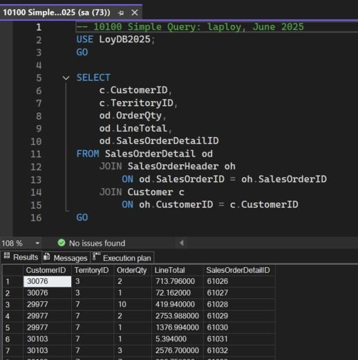 เริ่มจาก Query พื้นฐานสุด