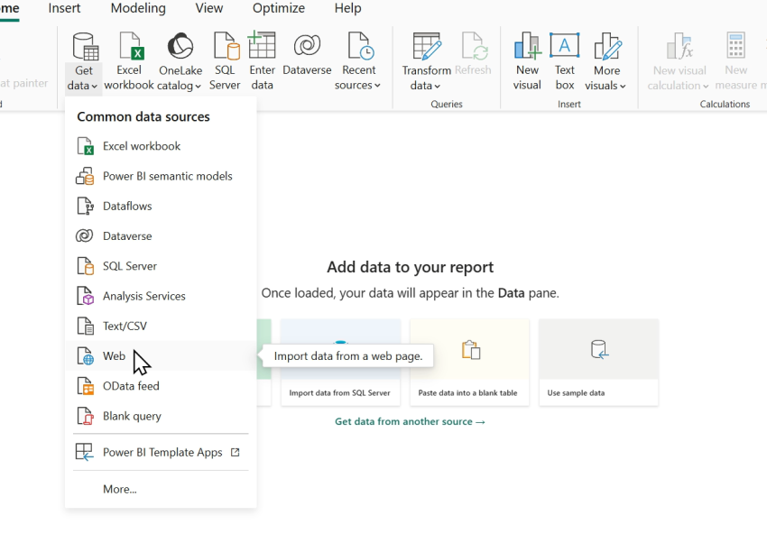 get-data-from-web-to-power-bi